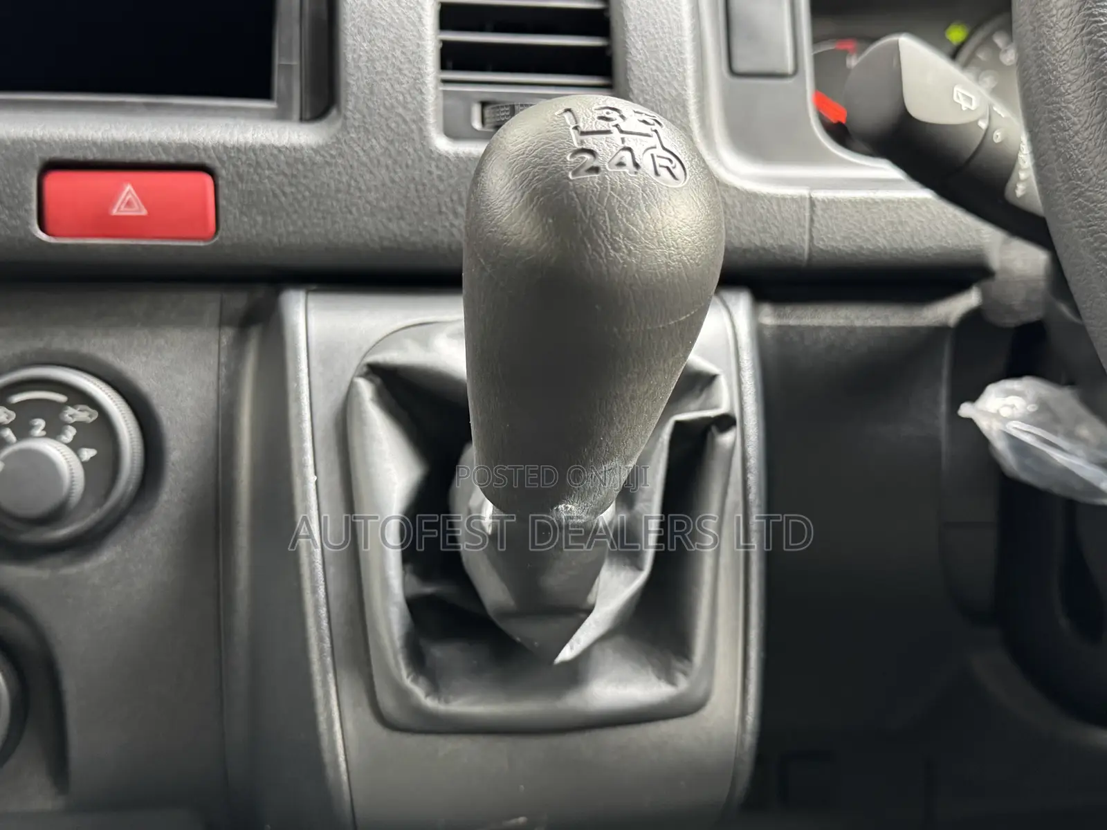 New Toyota HiAce 2025 White