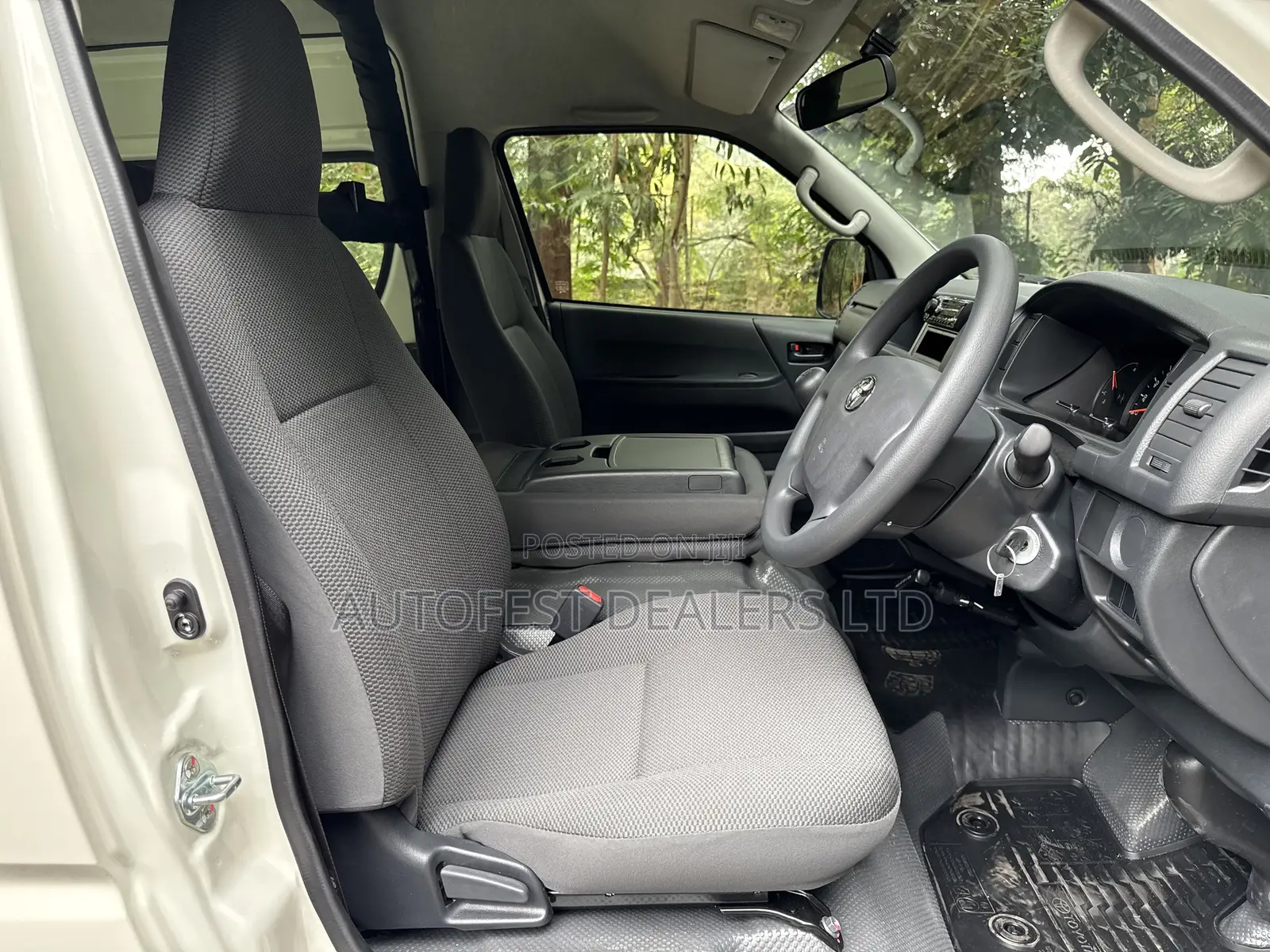 New Toyota HiAce 2025 White