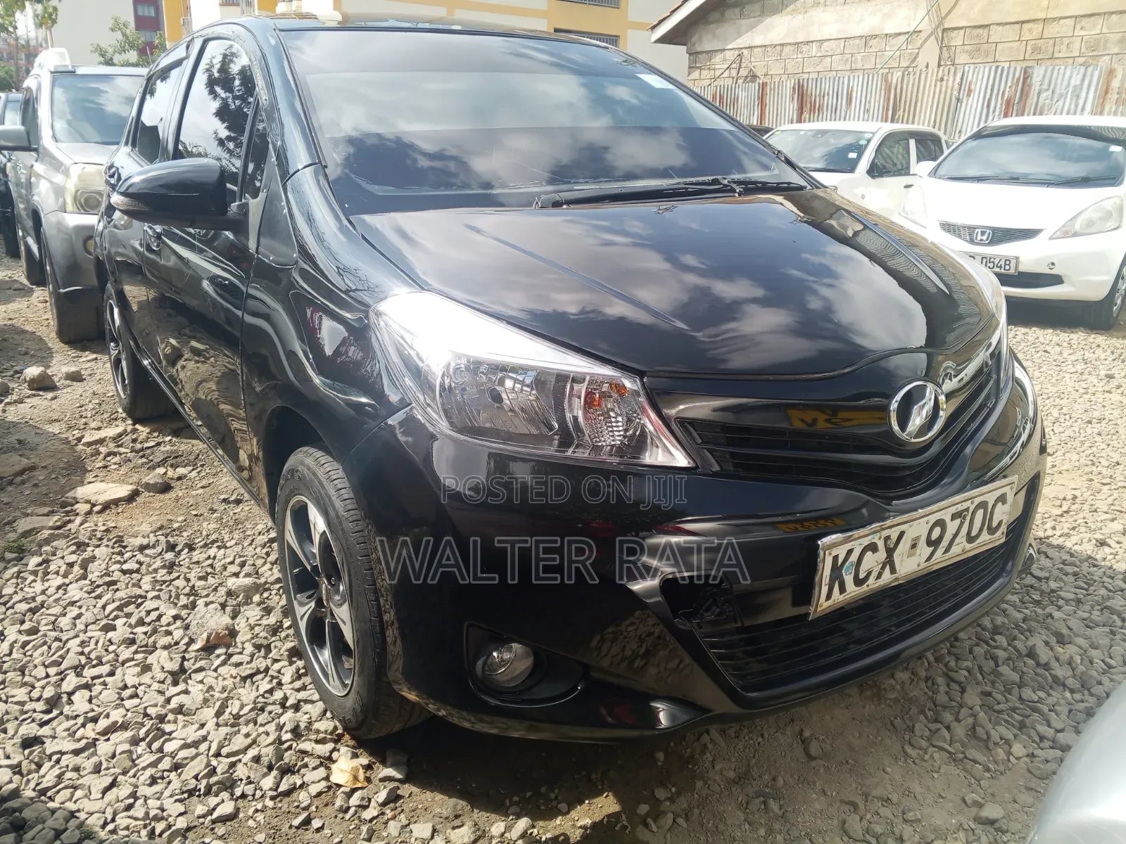 Toyota Vitz 2012 Black