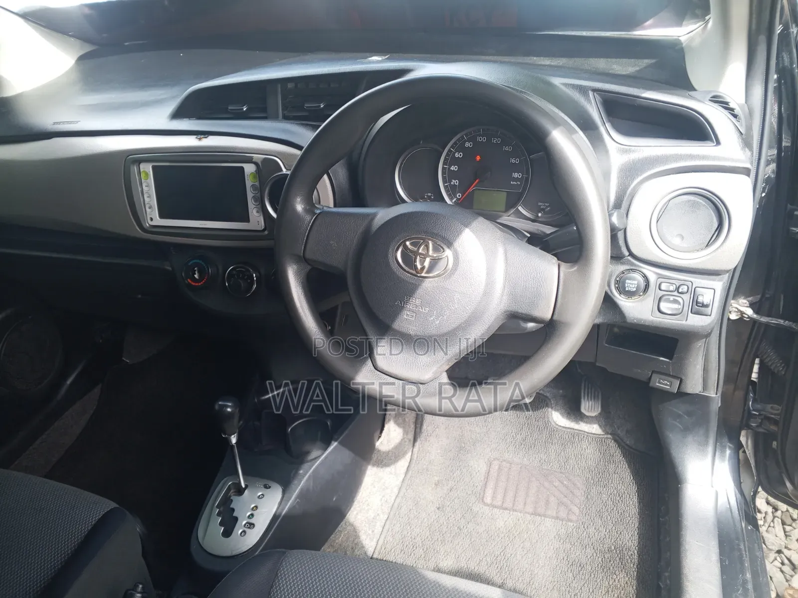 Toyota Vitz 2012 Black