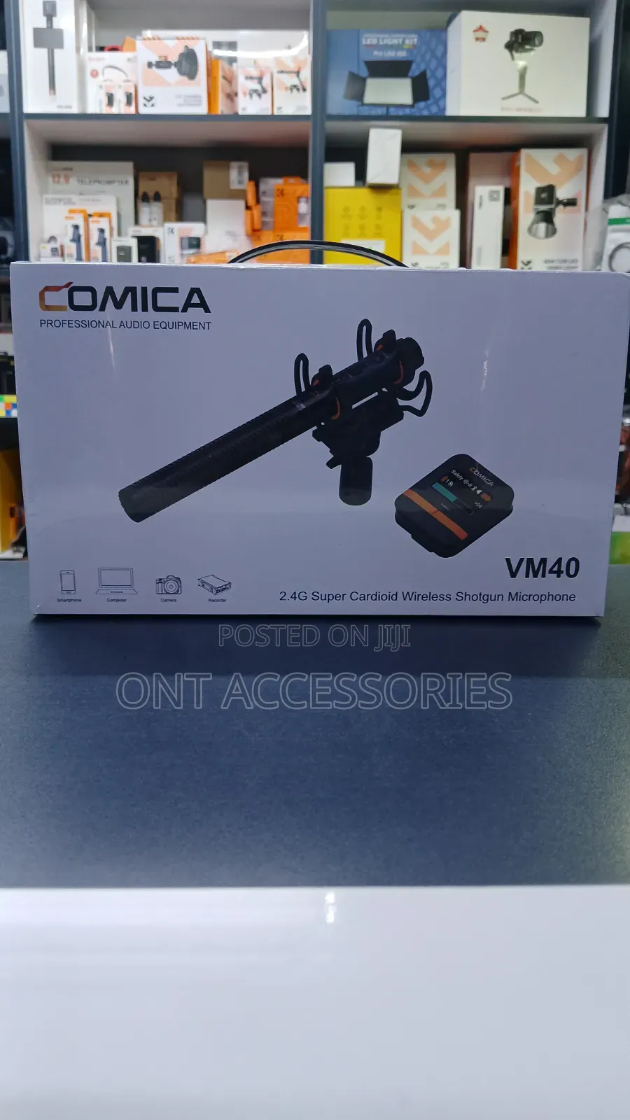 Vm40 Super Cardioid Wireless Short Gun Microphone