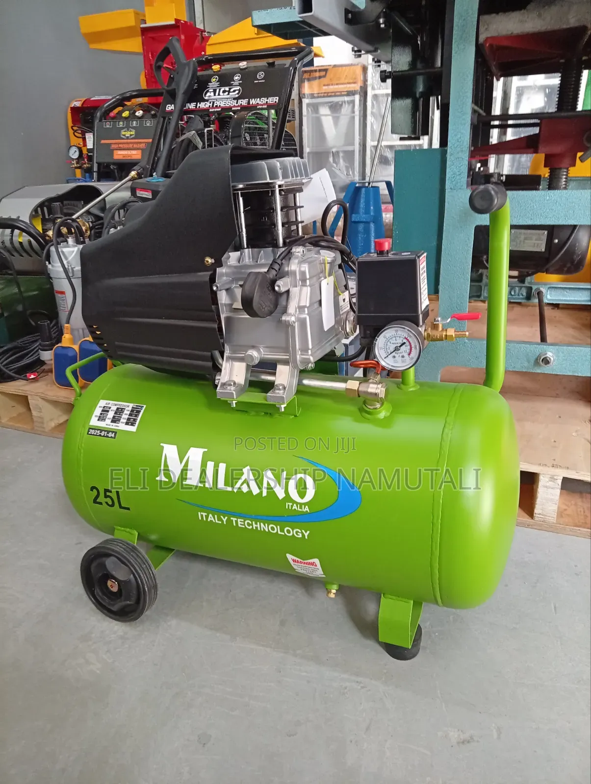 Milano 50l Workshop Air Compressor – Durable Powerful
