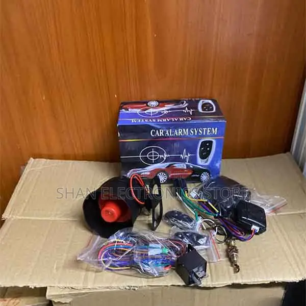 Anti-Theft 12v Vehicles V200 Car Alarm System With Engine