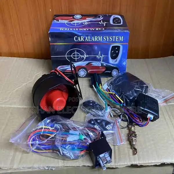Powerful Alarm 12v Vehicles V200 Car Alarm System With Engine Cut-Off