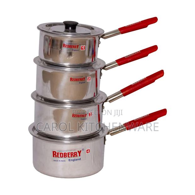 Aluminium Saucepan Sufuria Set