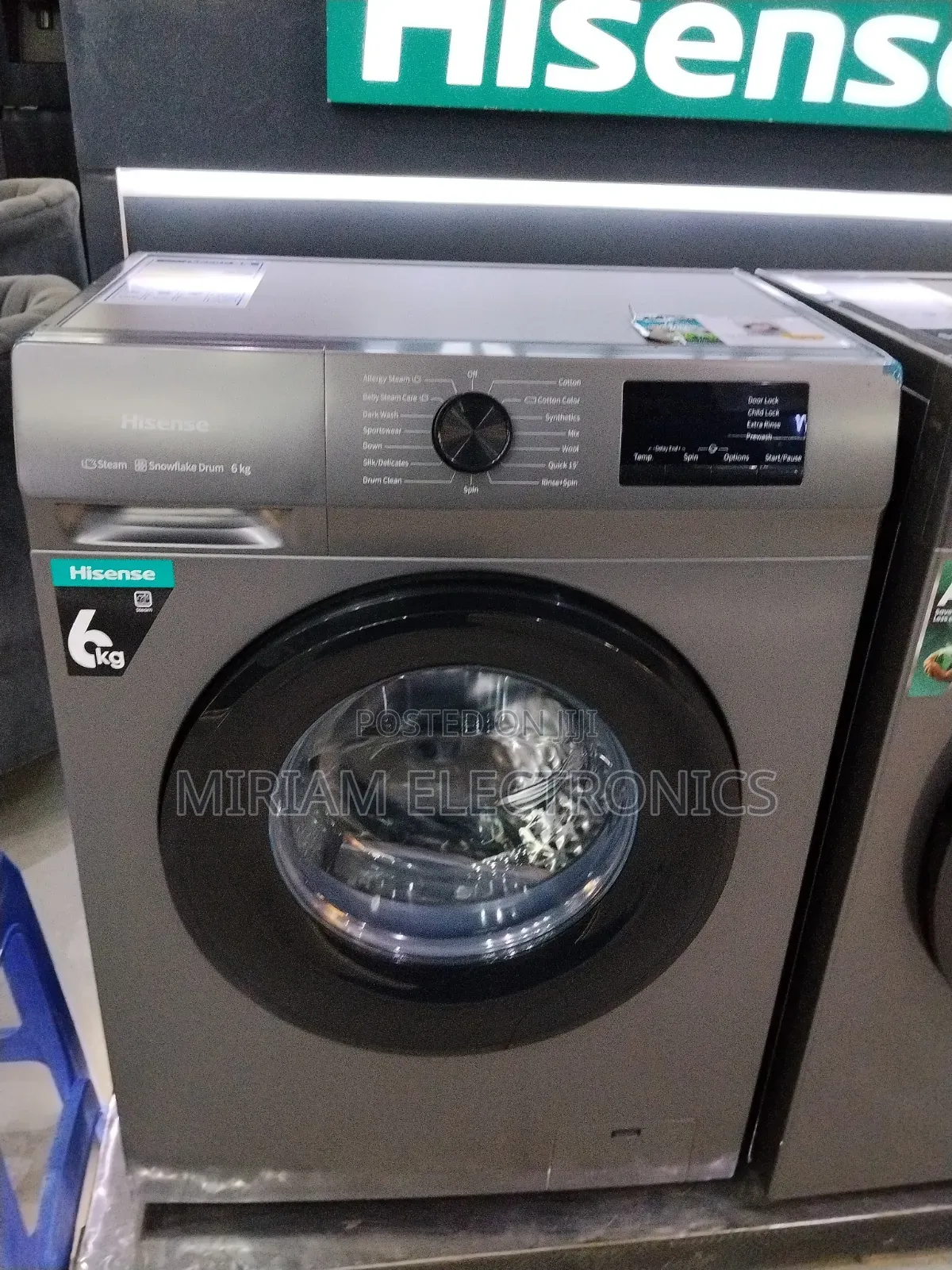 Hisense 6kg Front Load Washing Machine 2 Years Warranty