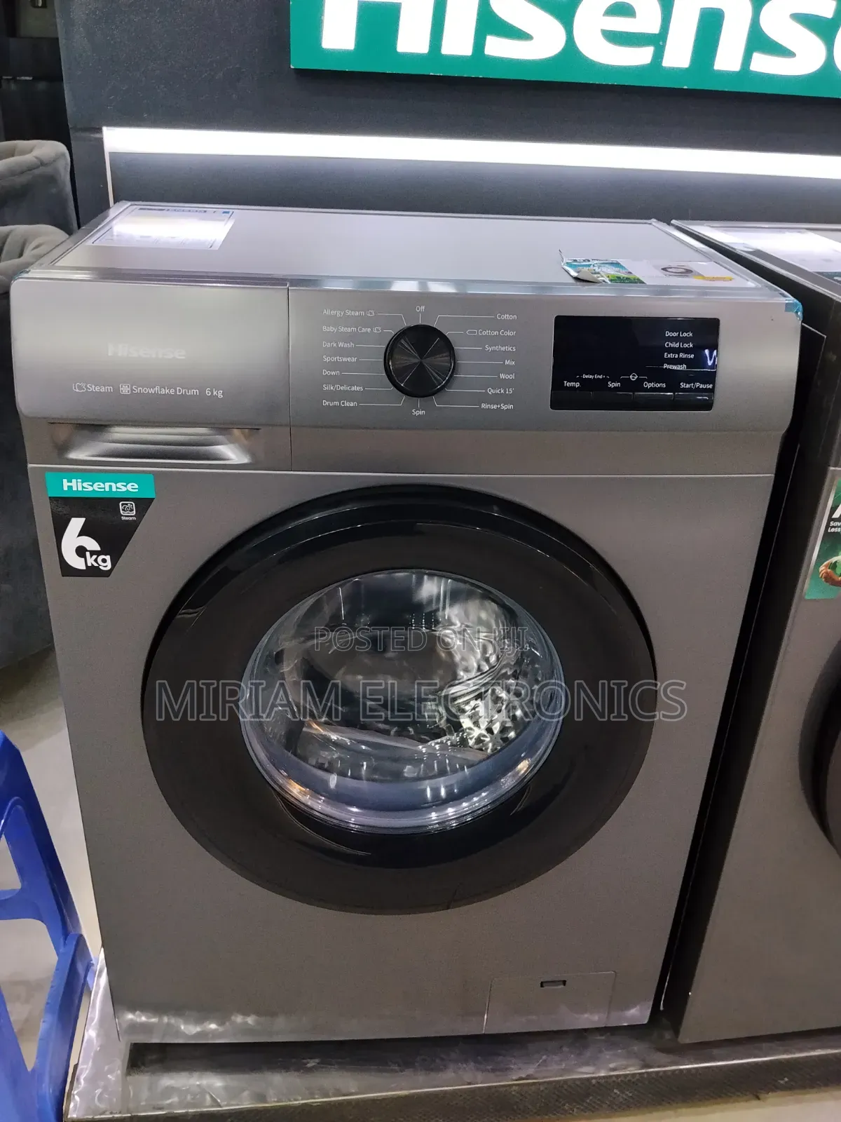 Hisense 6kg Front Load Washing Machine 2 Years Warranty