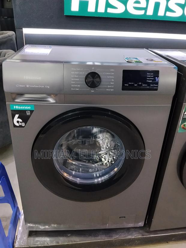 Hisense 6kg Front Load Washing Machine 2 Years Warranty - thumbnail 5