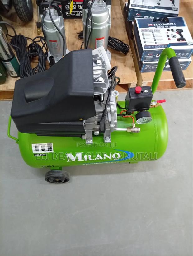 Professional 50l Air Compressor – Milano 2.5hp Oil Lubricated