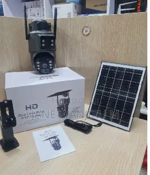 Smart 4mp Ubox Solar Camera – 4g Dual Lens PTZ Security System
