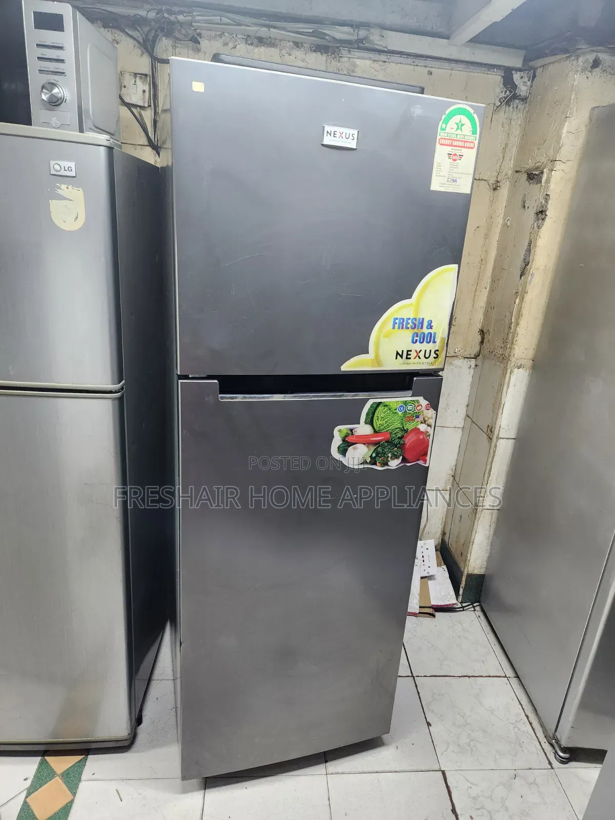 Fast Cooling Double Door Fridge