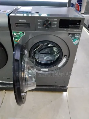 Hisense 7kg Front Load Washing Machine Wash and Spin Silver