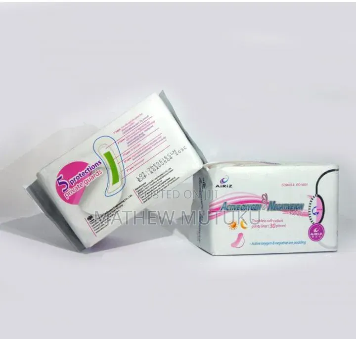High Quality Cotton Pantyliner (30 Pieces)