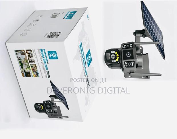 *Solar Camera With Dual Lenses Sim Card 4g - thumbnail 2