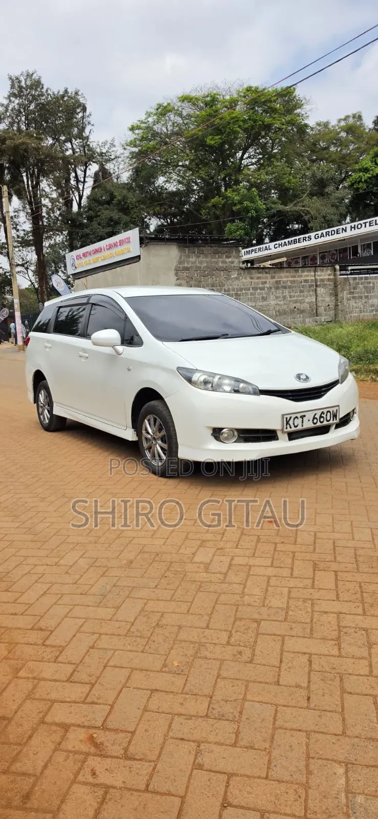 Toyota Wish 2012 White