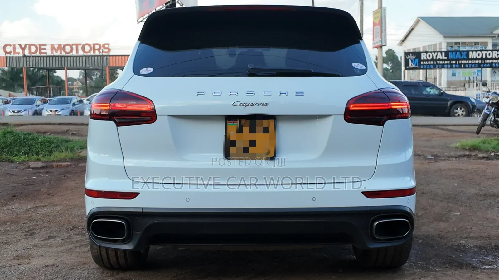 Porsche Cayenne Platinum Edition AWD 2018 White