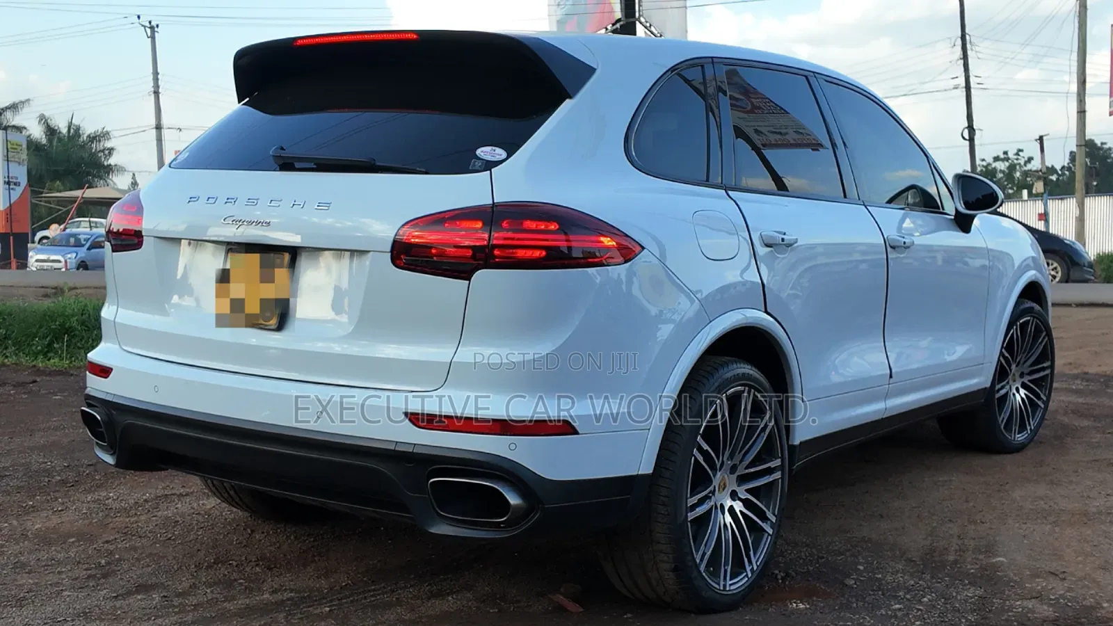 Porsche Cayenne Platinum Edition AWD 2018 White