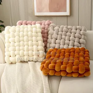 Scandinavian Cushion Woven Pillow Square