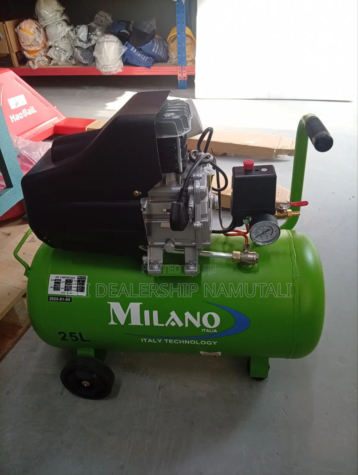 Milano Ml50d Professional Electric Air Compressor – 50l