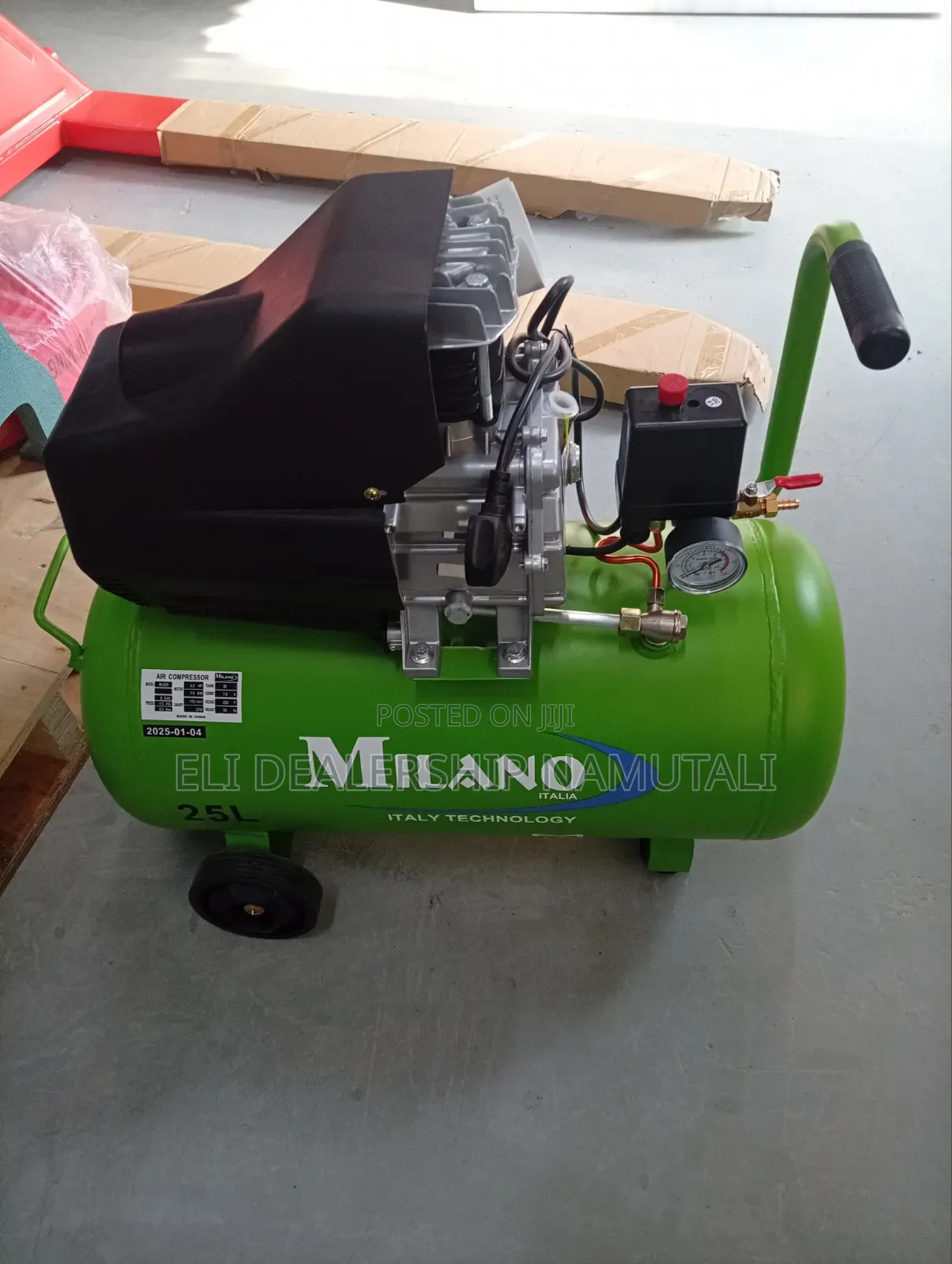 Milano Ml50d Professional Electric Air Compressor – 50l