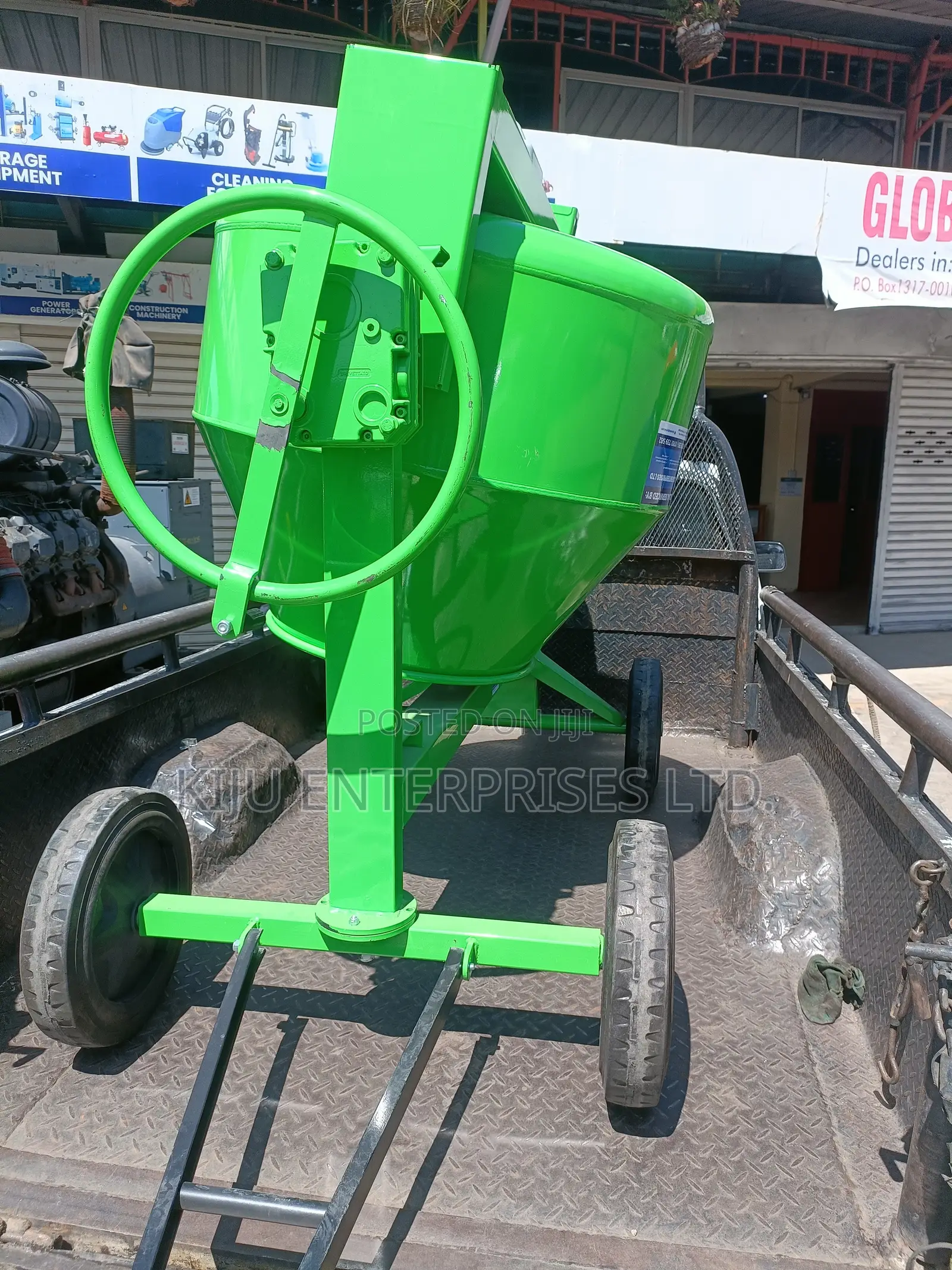 400l Heavy Duty Concrete Pan Mixer | Manual Tilting | Brand New