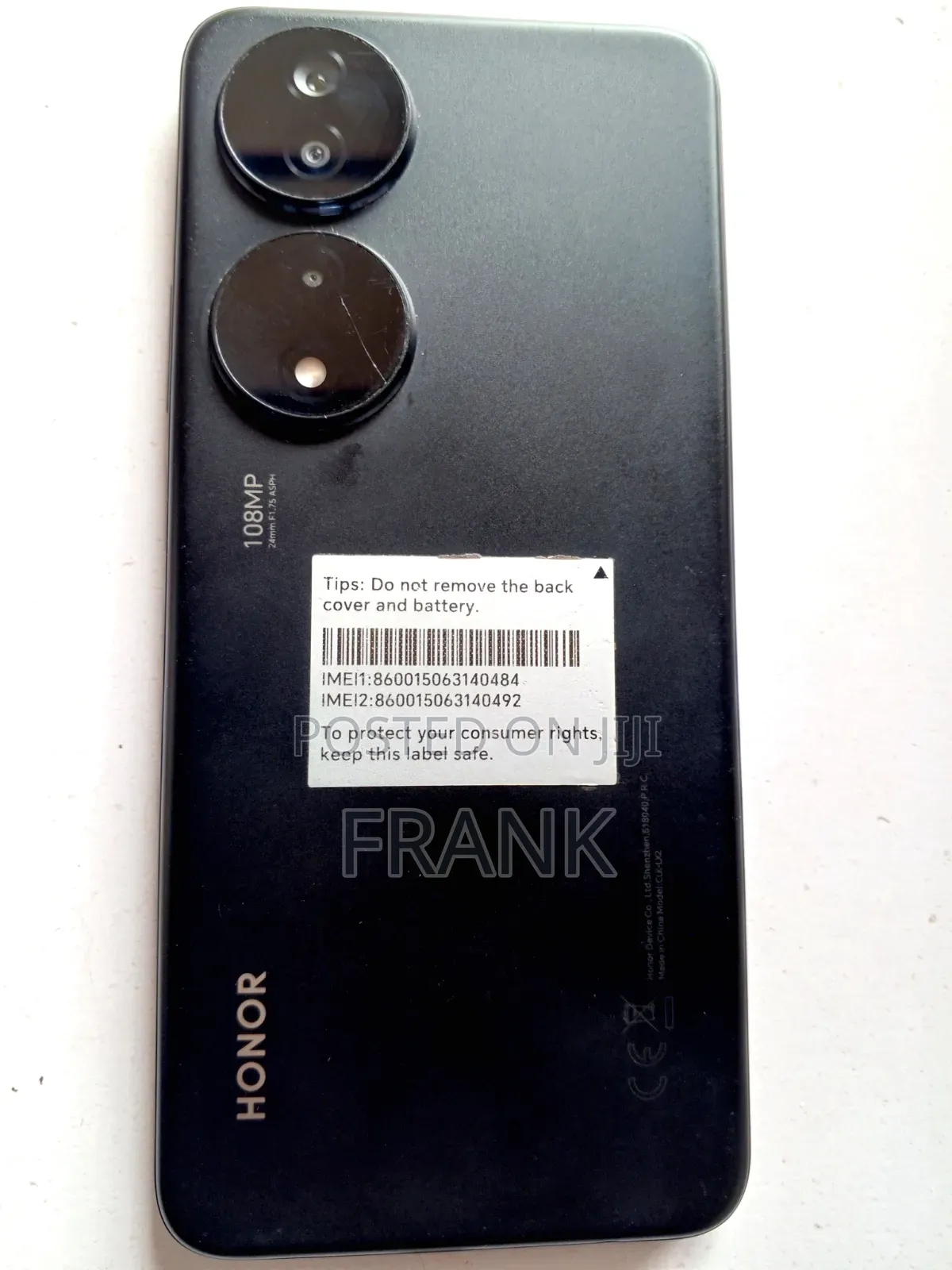 Honor X7b 5G 256 GB Black
