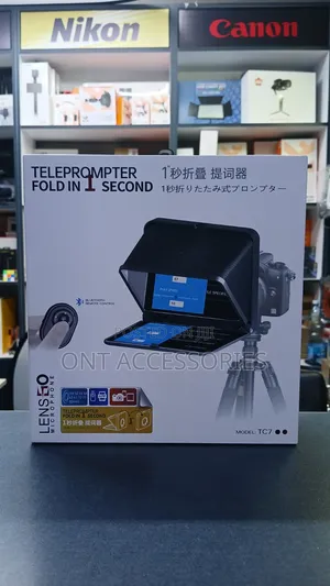Teleprompter Fold in 1 Second