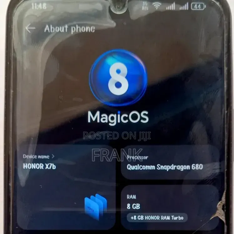 Honor X7b 5G 256 GB Black