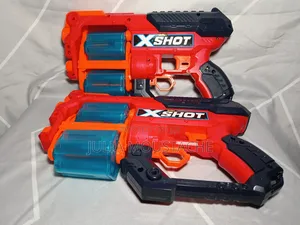 X-shot Dual Dart Blasters | Nerf-style Foam Blasters | 30 Darts