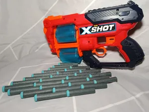 X-shot Dual Dart Blasters | Nerf-style Foam Blasters | 30 Darts
