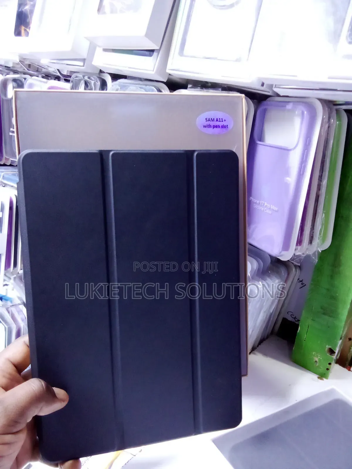 Samsung Flip Case for Tablet A11, Elegant and Stylish