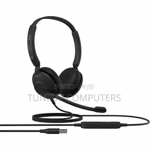 Jabra Evolve 10 Usb-a Wired Stereo Headset With Noise‐Canceling Mic