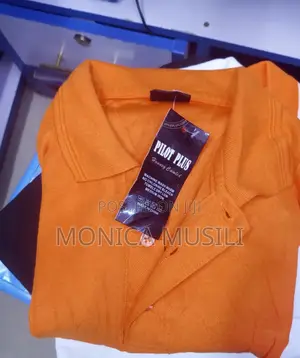 Orange Poloshirts