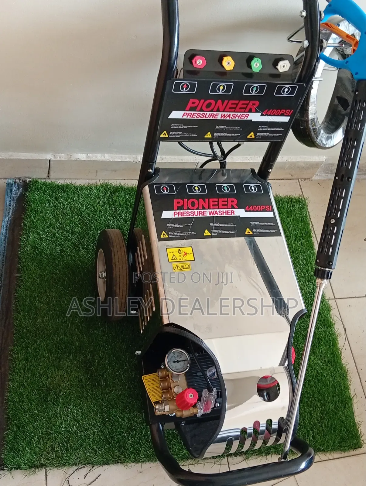 Pioneer Portable High Pressure Washer 4400psi