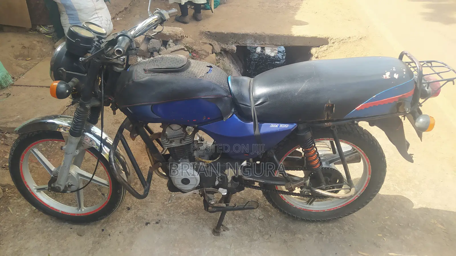 Bajaj Boxer 100 2016 Blue