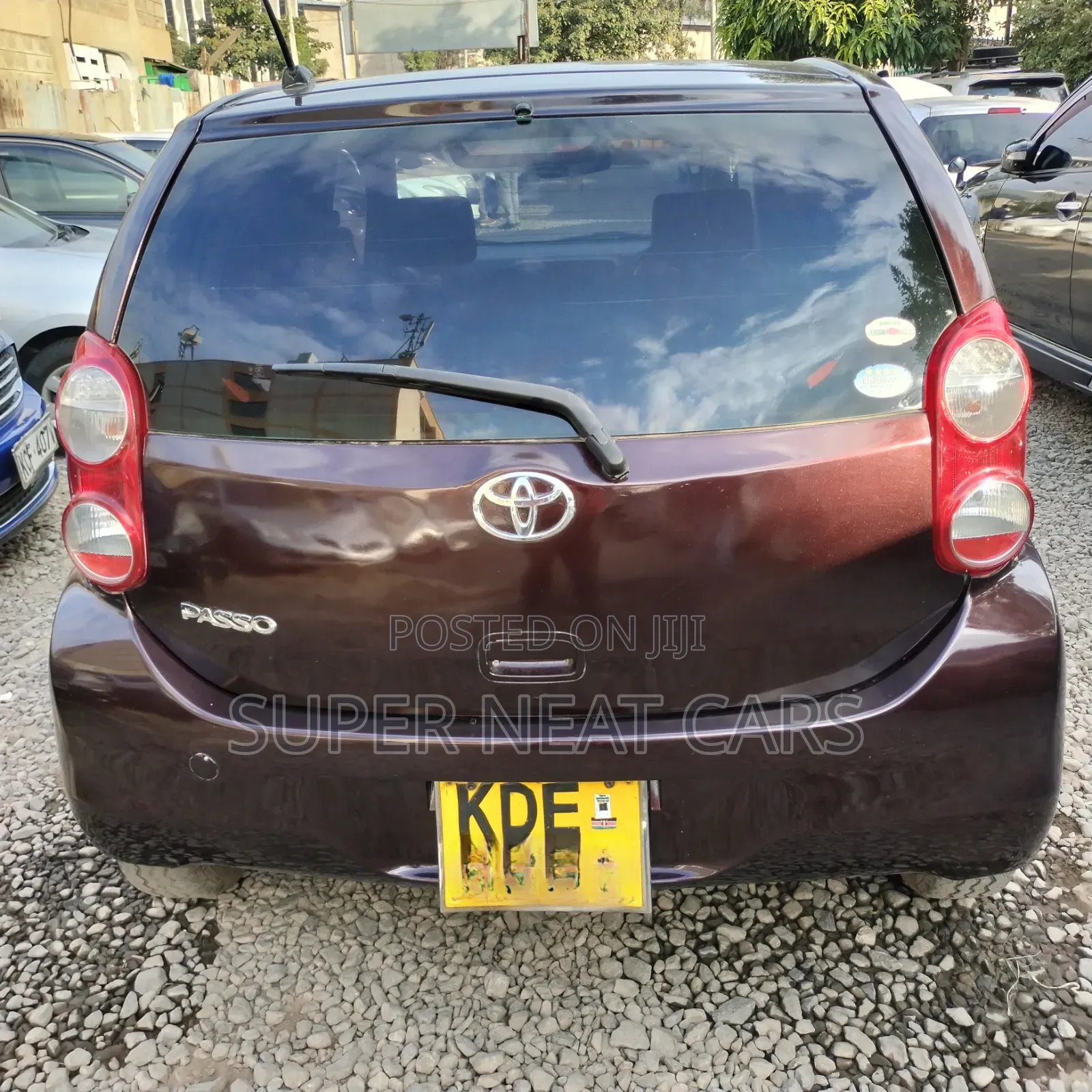 Toyota Passo 2014 Burgundy