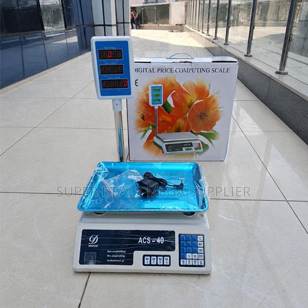 Ac Powered Acs 40 Upto 40kgs Computerized Electronic Weight Scale