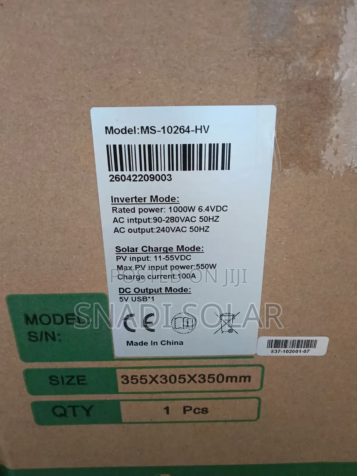 1kw Portable Power Station