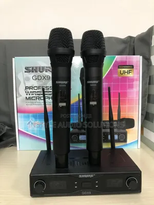 Shure Gdx9 Wireless Dual Microphone 150 Meters Frequency Range