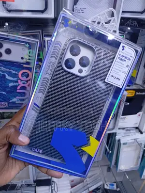 iPhone 13 Pro Max S-T-Mike Carbon Fiber Phone Case