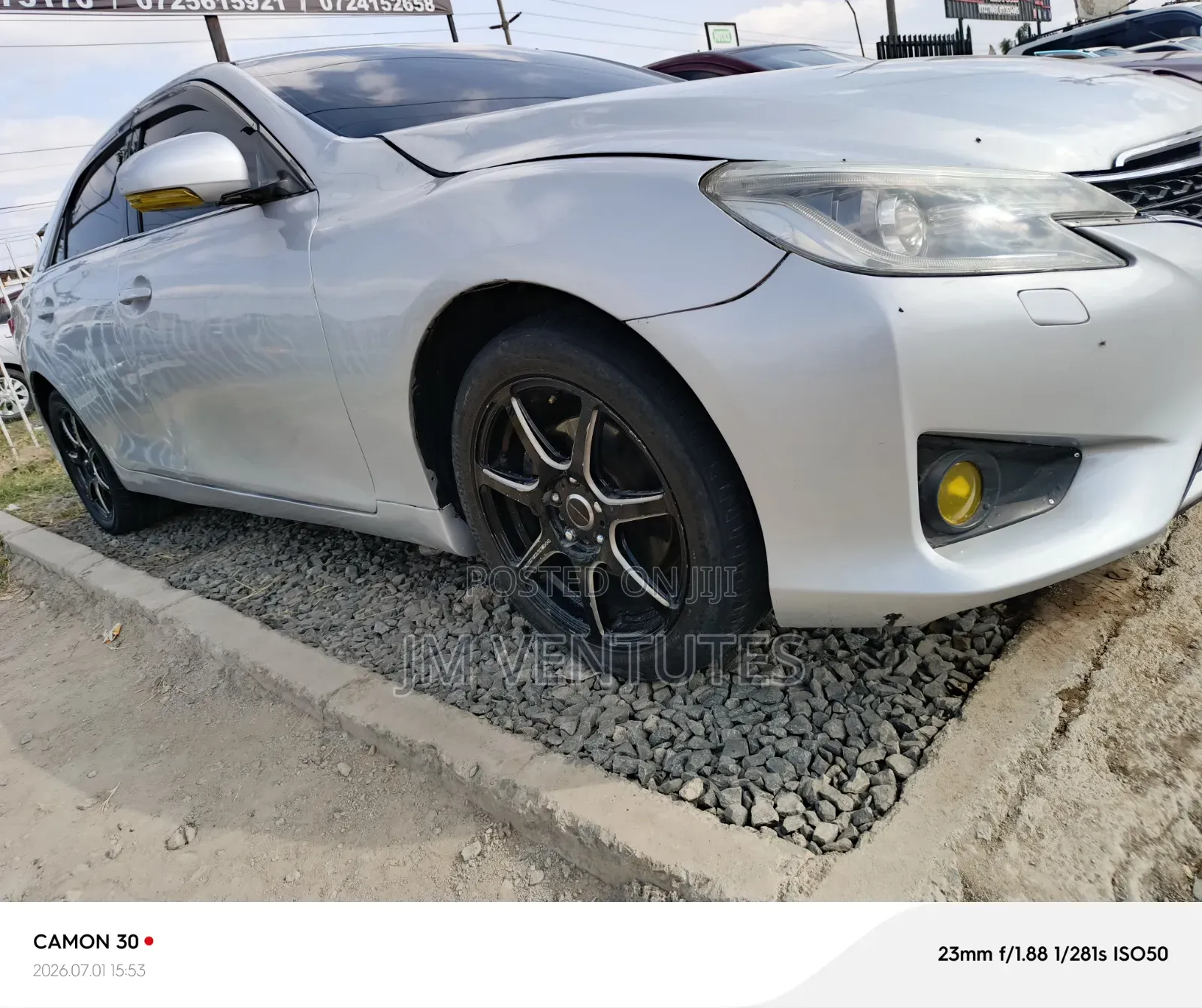 Toyota Mark X 2014 Silver
