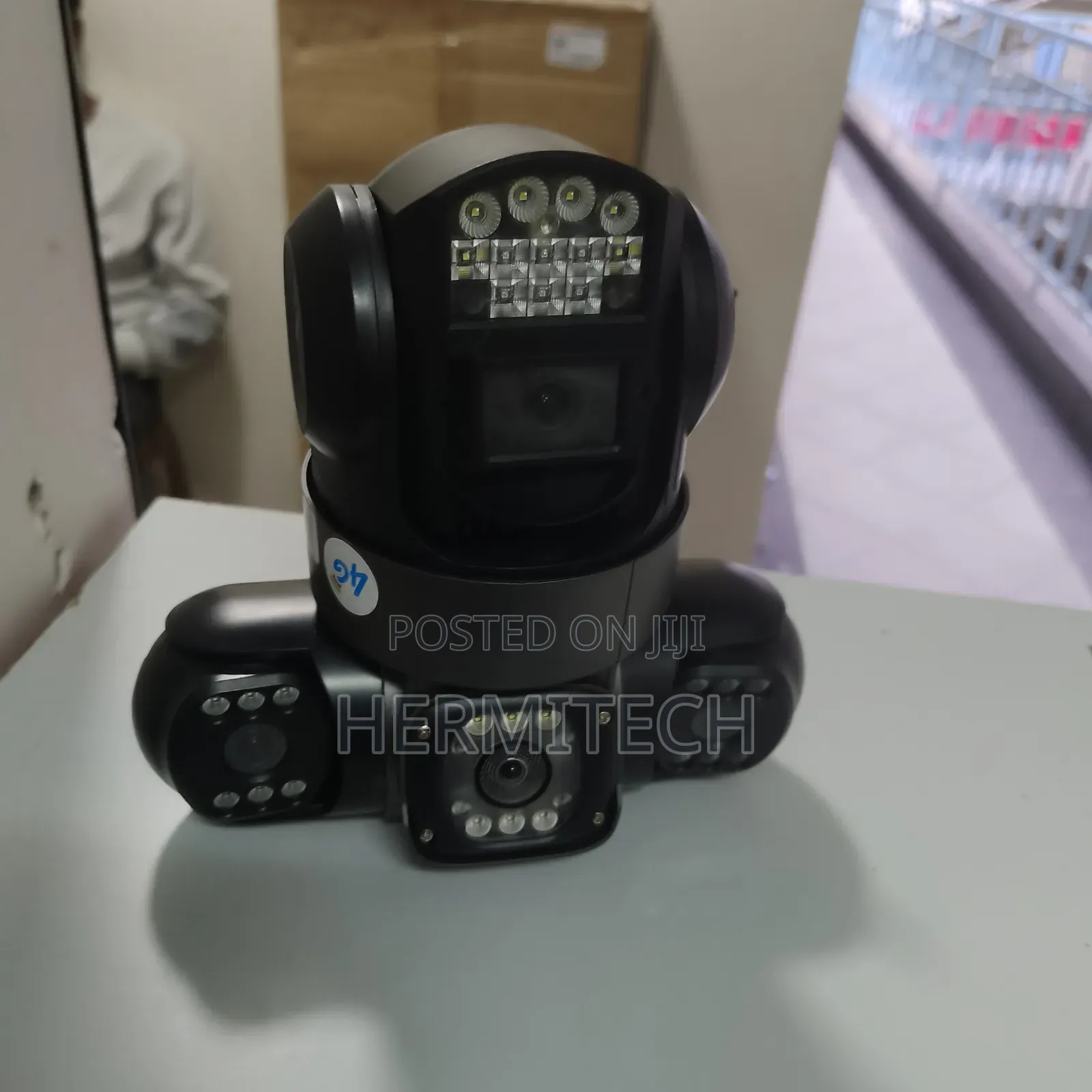 3 Lens 4g Enabled CCTV Surveillance Electric Model Powered Ethernet
