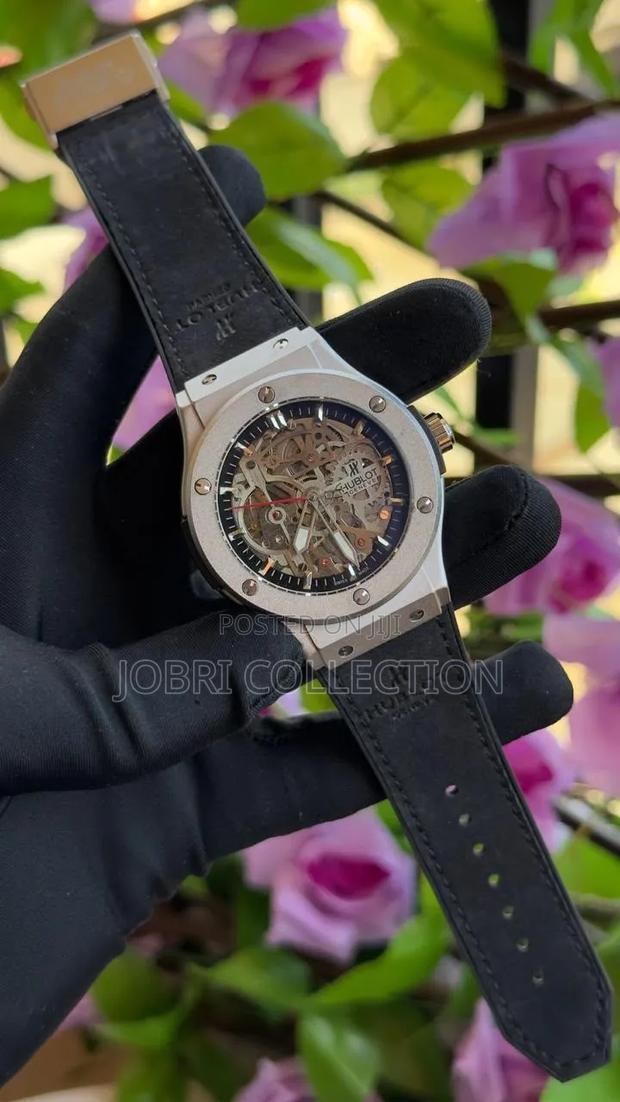 Automatic Hublot Gents Leather Watch