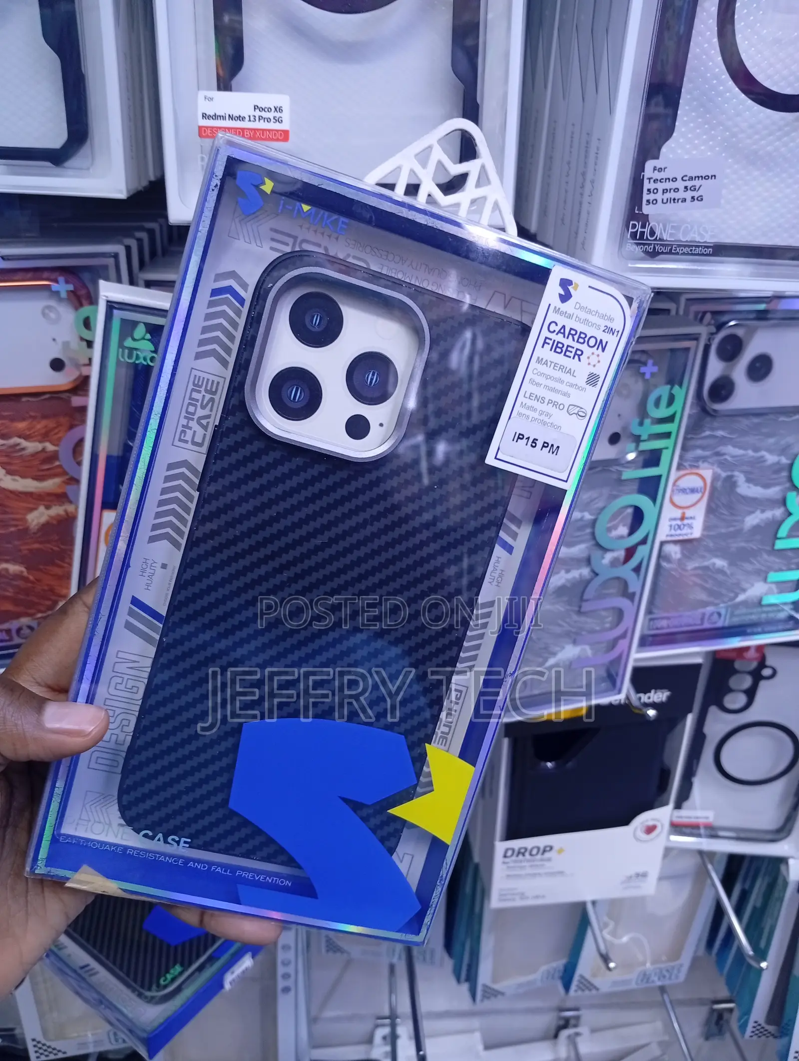 iPhone 15 Pro Sleek, Durable, and Lightweight Cover