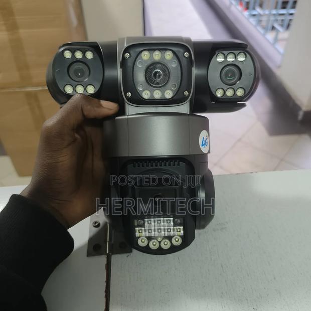 Electric Powered Outdoor 4g Sim Card Enabled CCTV Camera - thumbnail 3