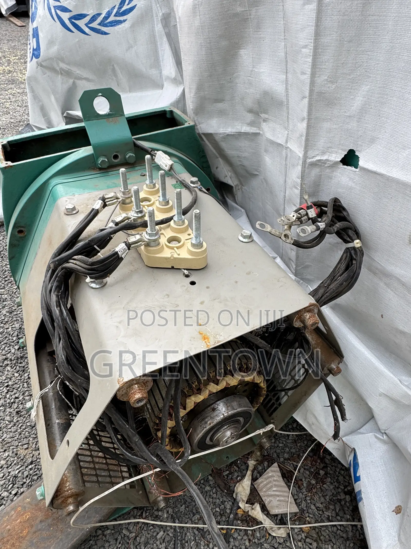 125 Kva Alternator End (Generator Head) – For Parts / Rewinding