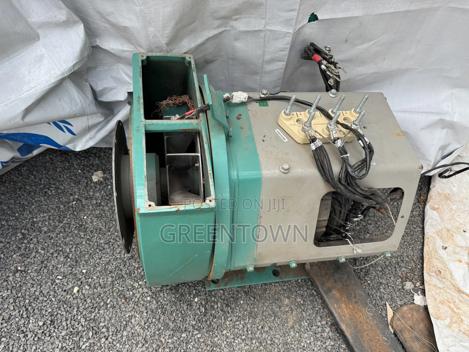 125 Kva Alternator End (Generator Head) – For Parts / Rewinding