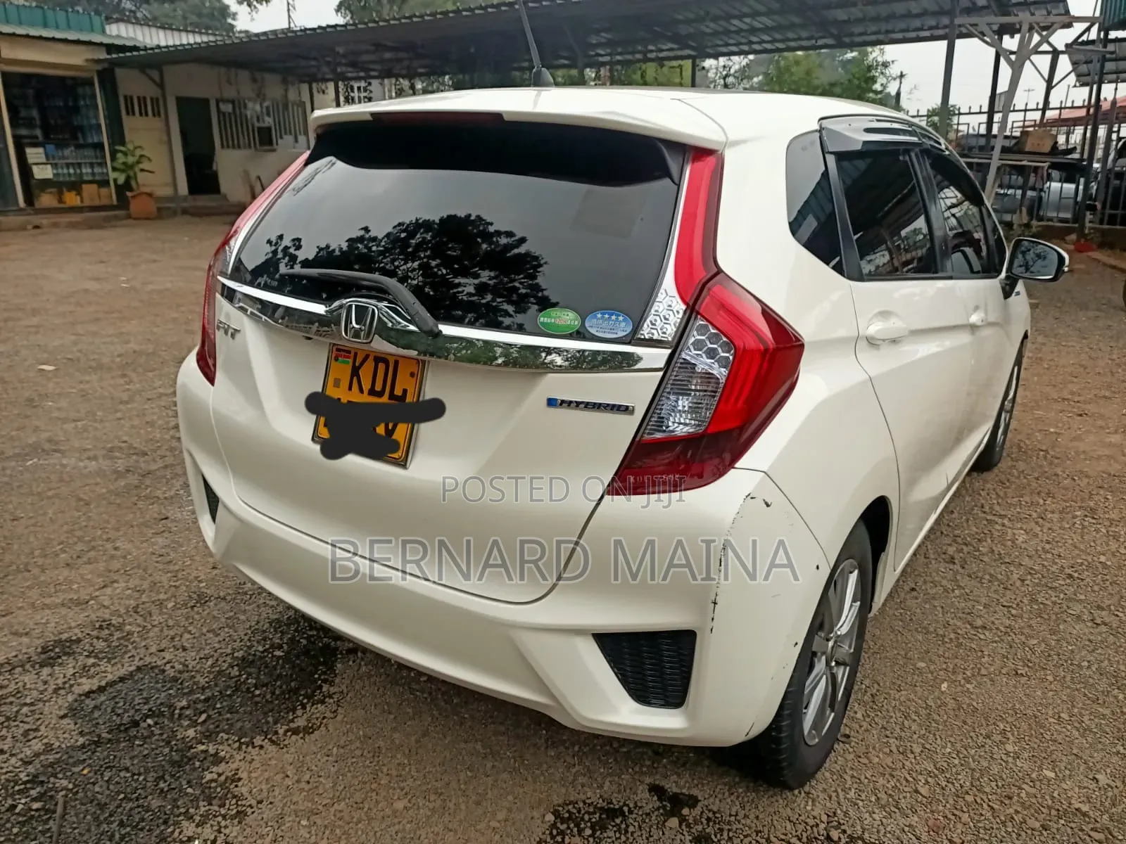 Honda Fit 2016 White