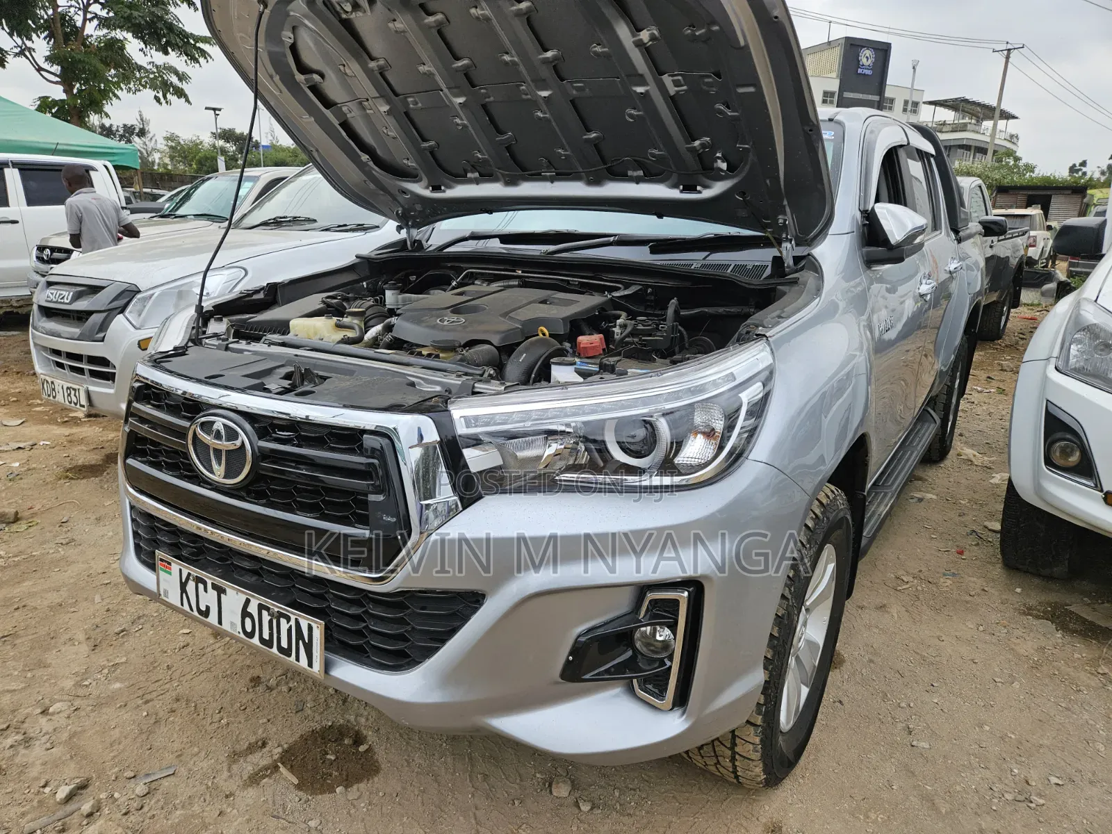 Toyota Hilux 2018 Gray