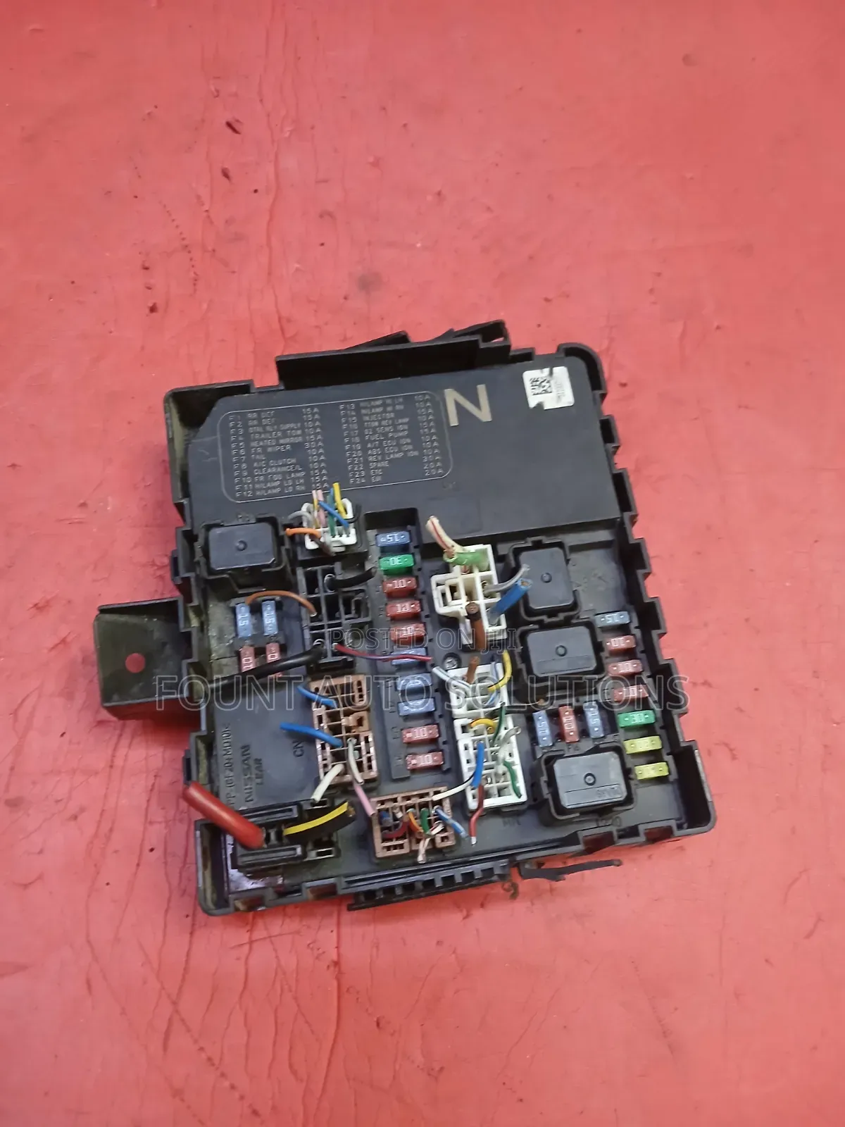 Fuse Box Nissan Pathfinder